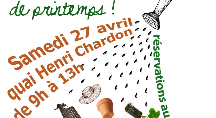 affiche vide jardin 27 avril 2019
