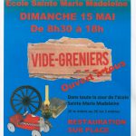 Vide-greniers 15 mai 2016 Ecole Barfleur