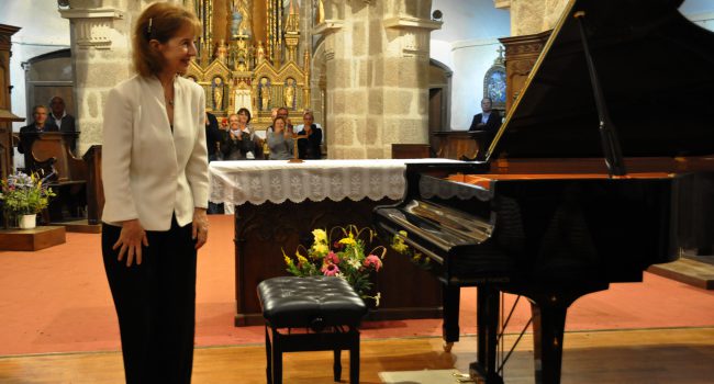 Anne Queffélec Marraine du Festival Musical de Barfleur. Photo Philippe Lebresne