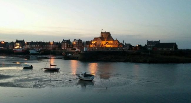 Eglise Barfleur nuit