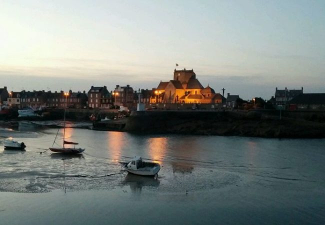 Eglise Barfleur nuit