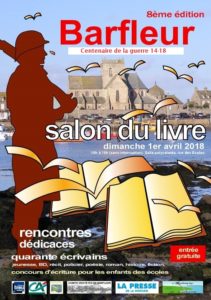 Affiche 2018 du Salon du Livre de Barfleur