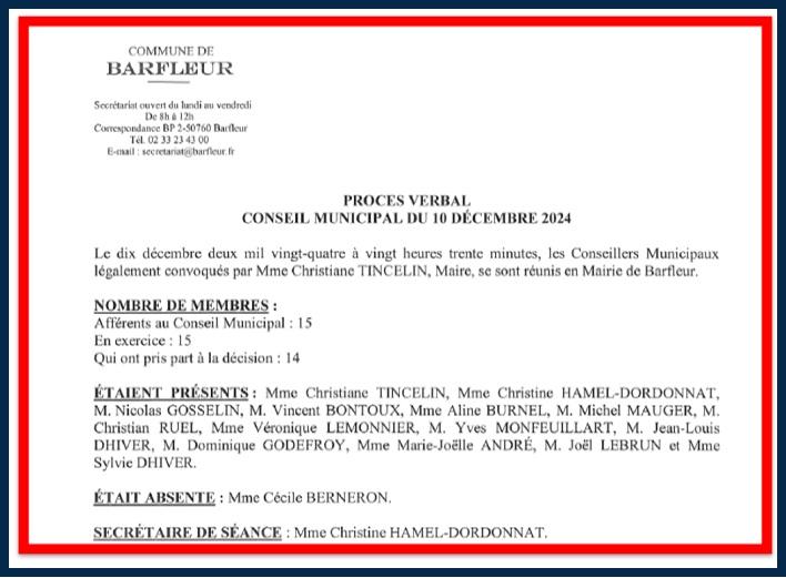Comptes-rendus de Conseil