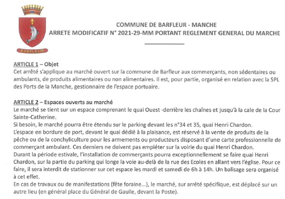 Arrêtés municipaux
