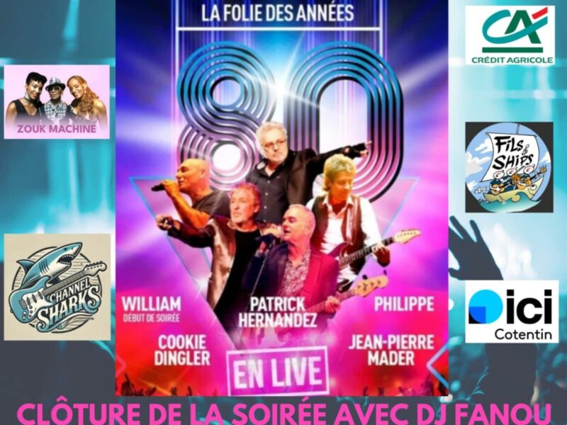« La folie des années 80 » en concert au Cracko !