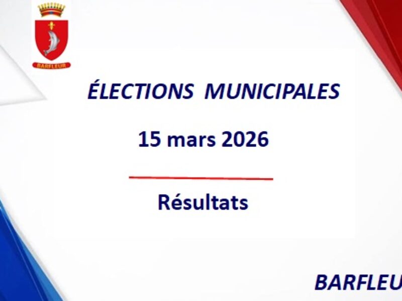 Résultats élections municipales du 15 mars 2026
